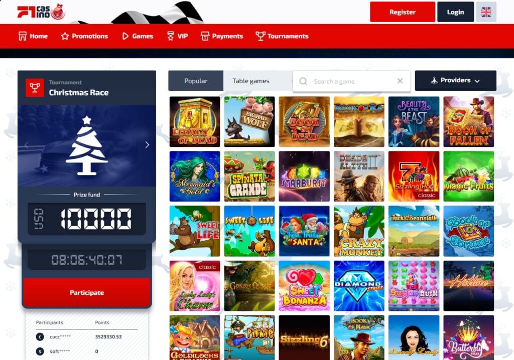 F1 Casino automaty