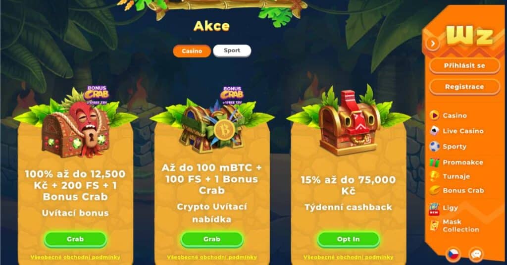 Wazamba promoakce