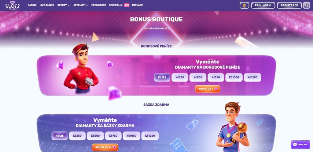 Bonus boutique