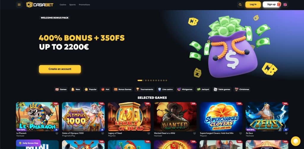 Casabet casino Česká Republika