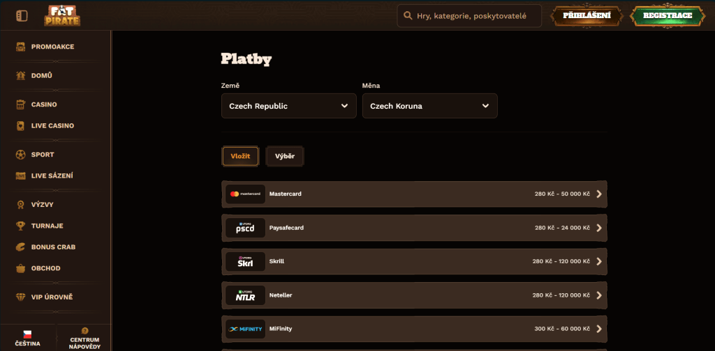 Platební metody