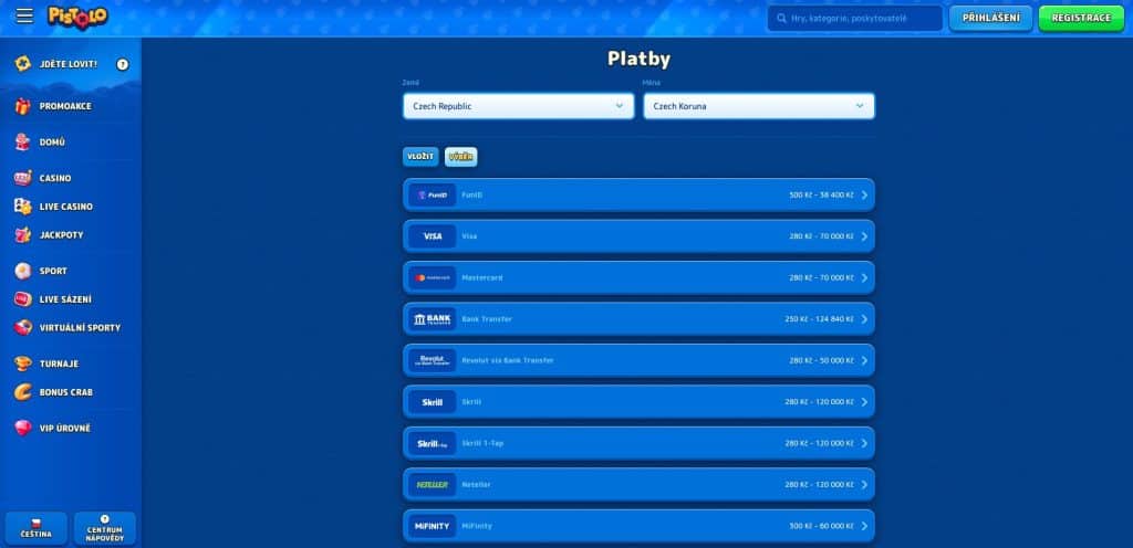 Platební metody