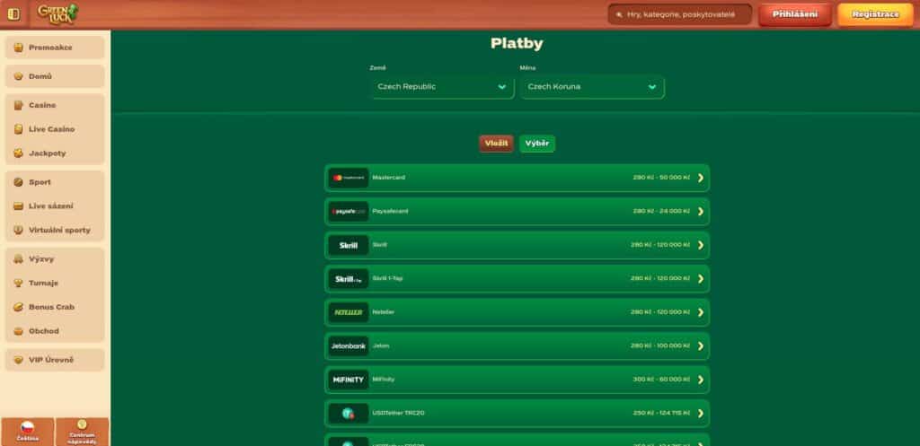 Platební metody