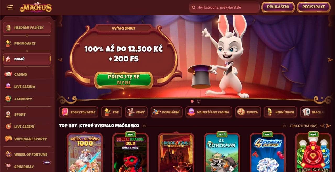 Magius casino Česká Republika