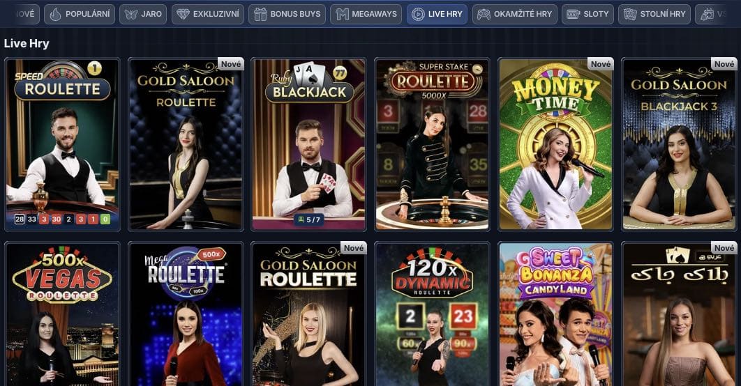 Casino s živými dealery