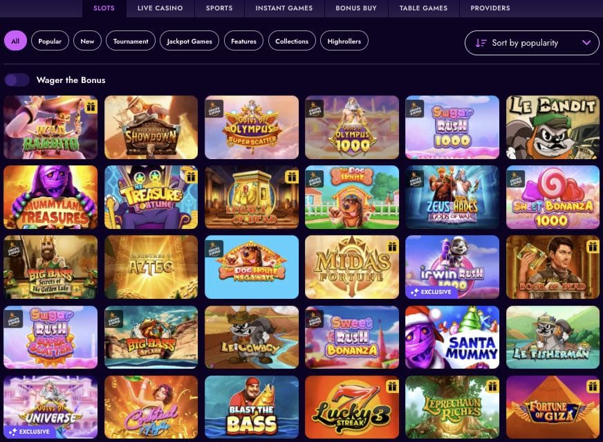 Irwin casino hrací automaty
